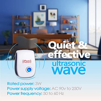Ultrasonic Pest Repeller | Plug Pest Control Device for Home